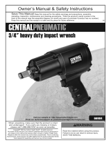 Central Pneumatic Item 66984-UPC 193175322357 Owner's manual