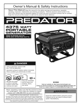 Predator 63960 Owner's manual