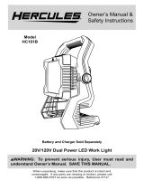 Hercules Item 57147-UPC 792363571470 Owner's manual