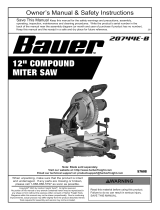 Bauer 57608 Owner's manual