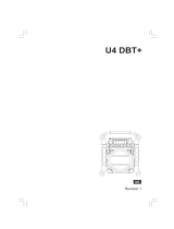 Sangean UTILITY 40 DBT (U-4 DBT BLK) Owner's manual