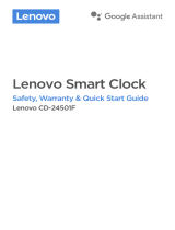 Lenovo Smart Clock Owner's manual