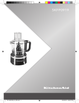 KitchenAid BLACK MAT 2,1 L 5KFP0919EBM Owner's manual