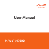 Mio MIVUE 760D MOTO DASHCAM User manual