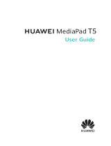 Huawei MEDIAPAD T5 3/32GO - BLACK Owner's manual