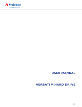Verbatim STORE N GO 1TB USB 3.0 2.5�� BLACK Owner's manual
