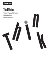 Lenovo THINKVISION T23I-10 BLACK Owner's manual