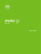 Motorola MOTO G9 PLUS BLUE 128 GB Owner's manual