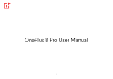 OnePlus 8 PRO GREEN 256GB Owner's manual