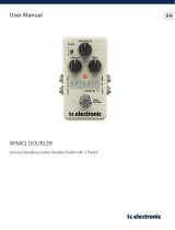 TC Electronic MIMIQ DOUBLER Owner's manual