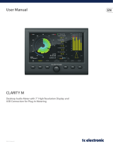 TC Electronic CLARITY M Owner's manual