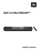 JBL BAR 5.0 MULTIBEAM Owner's manual