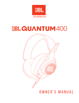 JBL JBL Quantum 400 Owner's manual