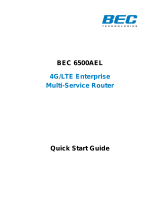 BEC 6500 Series Quick start guide