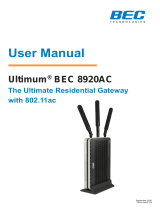 BEC 8920AC User manual