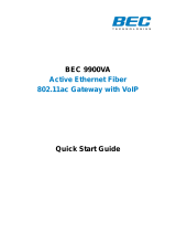 BEC 9900VA Quick start guide