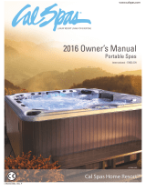 Cal Spas Patio Plus Owner's manual