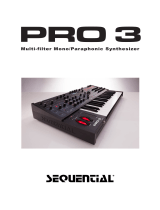 Sequential Pro 3 User manual