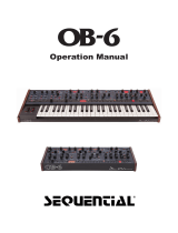 Oberheim OB-6 Desktop Owner's manual