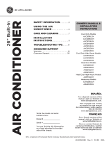 GE AJCQ12ACH Owner's manual