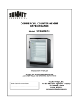 Summit SCR600BGLNZ User manual
