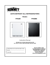 Summit  FF63BK  User manual