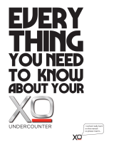 XO  XOU30BWDDGS  Owner's manual