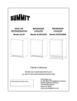 Summit  SCR2466BCSS  Owner's manual