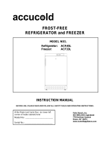 AccuCold ACR45LCAL User manual