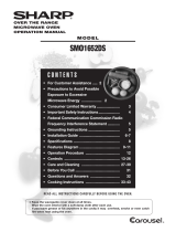 Sharp  SMO1652DS  User manual