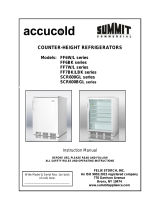 AccuCold AL752BKSSTB User manual