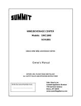 Summit SWC1840ADA Owner's manual