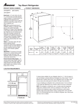 Amana  ART318FFDS  User guide