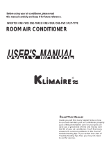 Klimaire 1177661 User manual