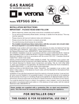 Verona 879453 Installation guide