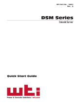 WTI DSM Series Quick start guide