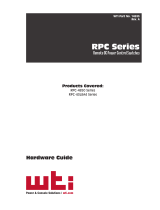 WTI RPC-40L8A4 Series User manual