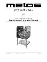 Metos Oven group Chef240/240/200/2908 400 Owner's manual