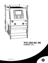 GYS TIG 250 AC-DC Owner's manual
