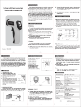 GYS Infrared Thermometer Owner's manual