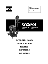 GYS GYSPOT 32 D.X COMPLETE Owner's manual