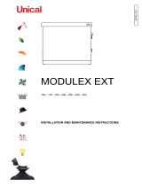 Unical MODULEX EXT Installation guide