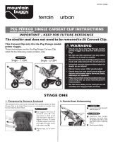 Mountain Buggy urban / terrain car seat clip Operating instructions