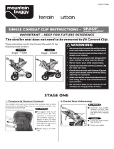 Mountain Buggy urban / terrain car seat clip Operating instructions