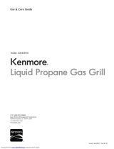 Kenmore 16657 - 3 Burner Grill Owner's manual