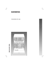 Siemens SE65M330EU/86 User manual