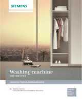 Siemens WM16W570EE/09 User manual