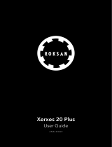 Roksan Xerxes 20 Plus User manual