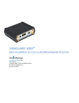 CalAmp Vanguard 3000 User manual