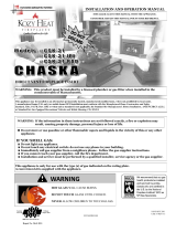 Kozyheat Chaska Owner's manual